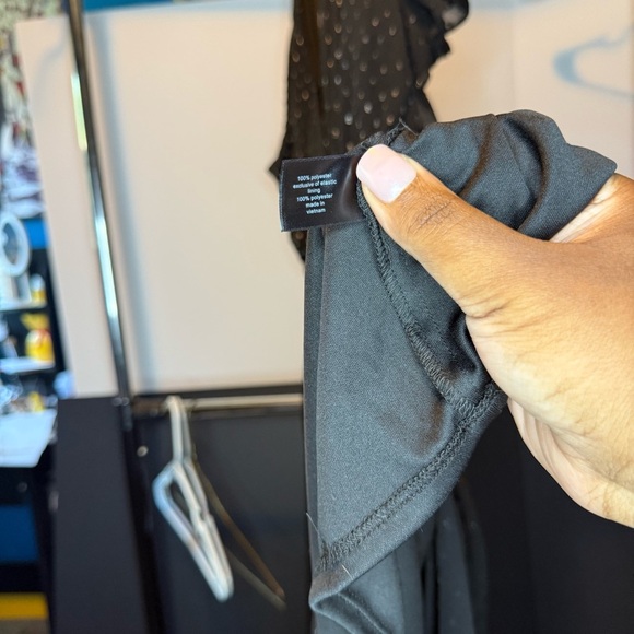 Lane Bryant size 22/24 Black Dress with Silver Accents - Picture 5 of 9